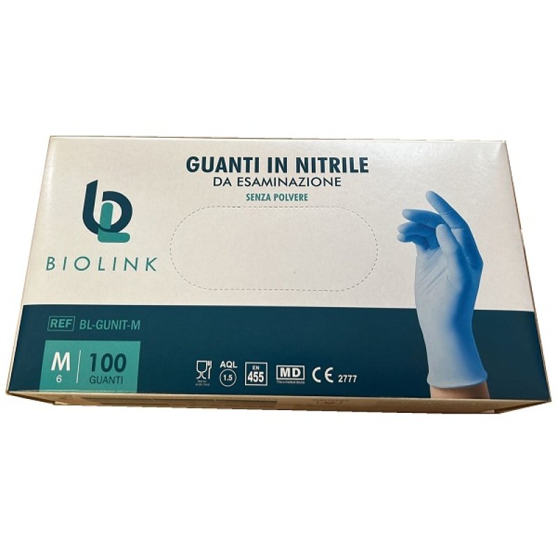 BL-GUNIT Guanti NITRILE M