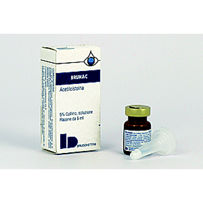 Brunac*collirio 5ml 5%