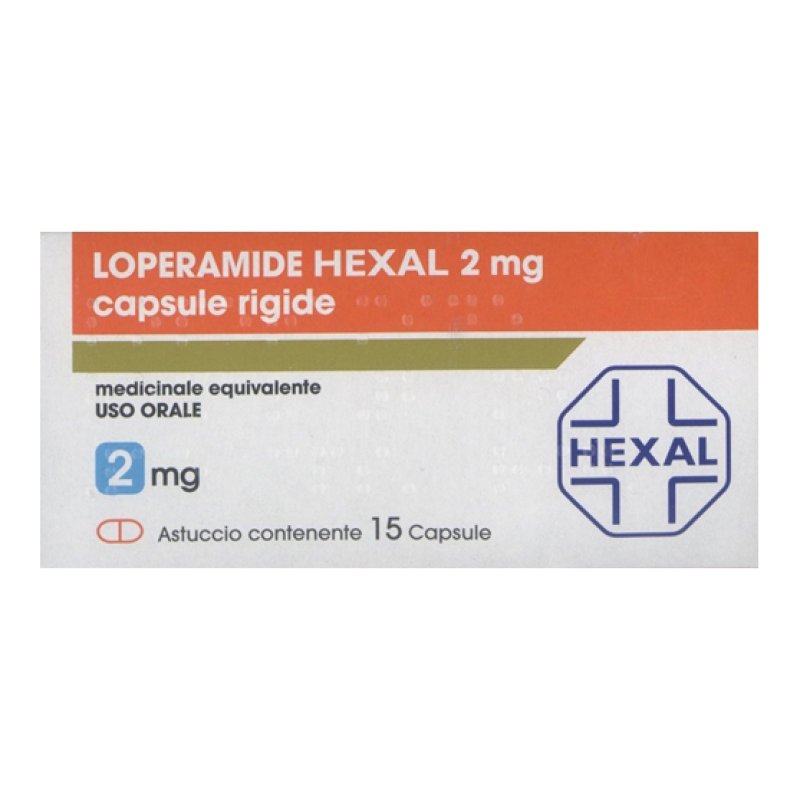 LOPERAMIDE 2mg 15 Capsule HEXAL