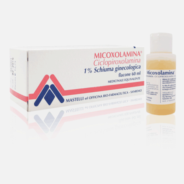 Micoxolamina*schiuma 60ml 1%