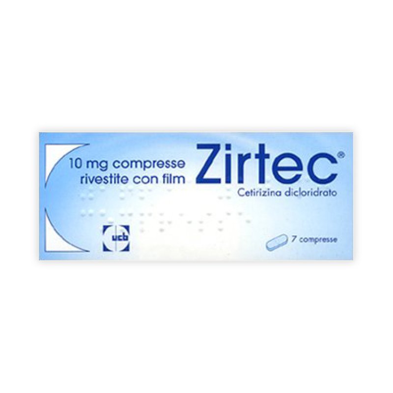 Zirtec*7Compresse Riv 10mg