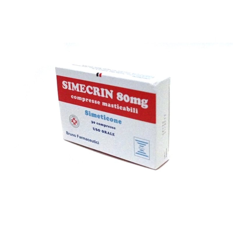 Simecrin*30Compresse Mast 80mg