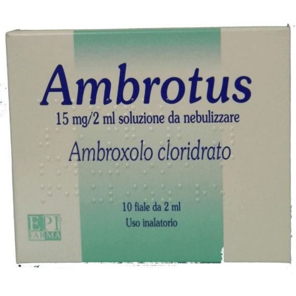 AMBROTUS Neb.15mg/2ml 10 fiale