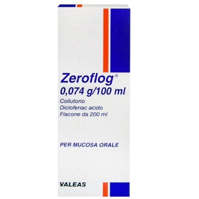 Zeroflog Collutorio 1 Flacone 200ml