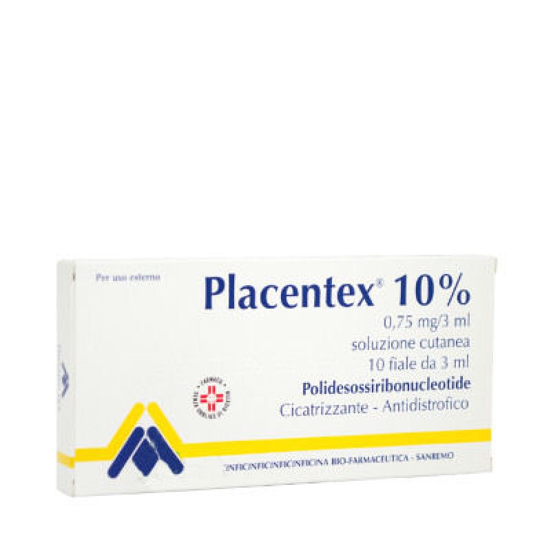 PLACENTEX 10% 0,75mg 10f.3ml