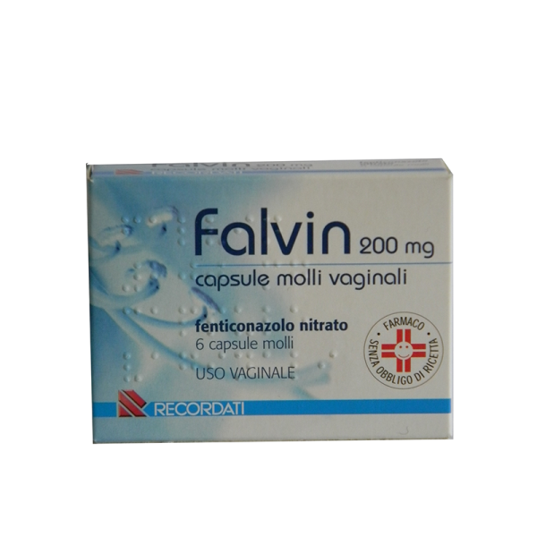 FALVIN 6 Capsule Vag. 200mg