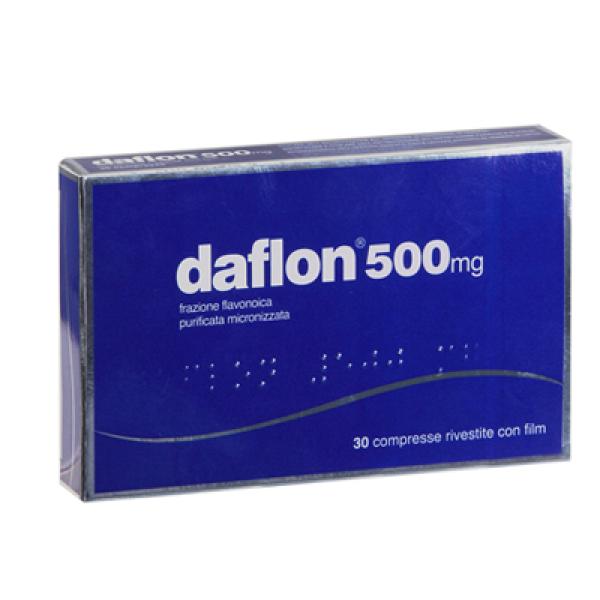 DAFLON-500*30 Compresse 500mg  F1000