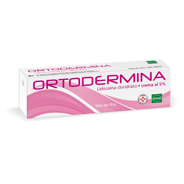 ORTODERMINA Crema 10g 5%