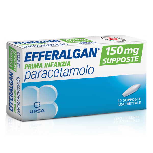 Efferalgan 10 supposte 150 mg
