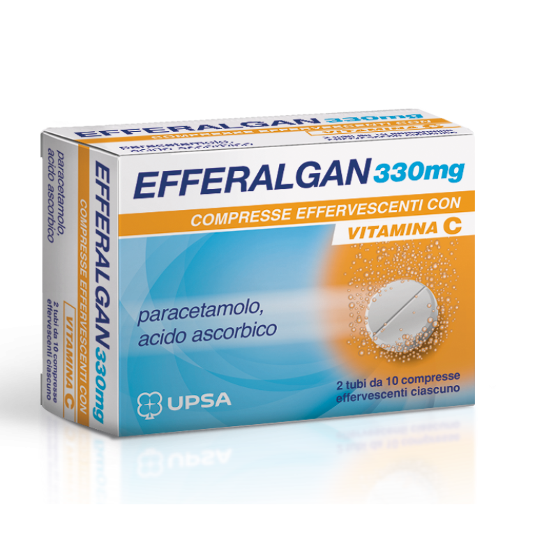 Efferalgan C 20 Compresse Effervescenti 330+200 mg