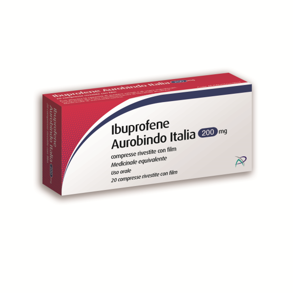 IBUPROFENE 200mg 20 Compresse AURO