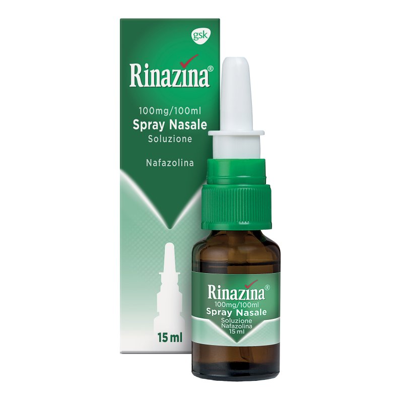 Rinazina Spray Nasale 15 ml 0,1%