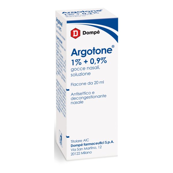 Argotone Gocce Nasali 20 ml