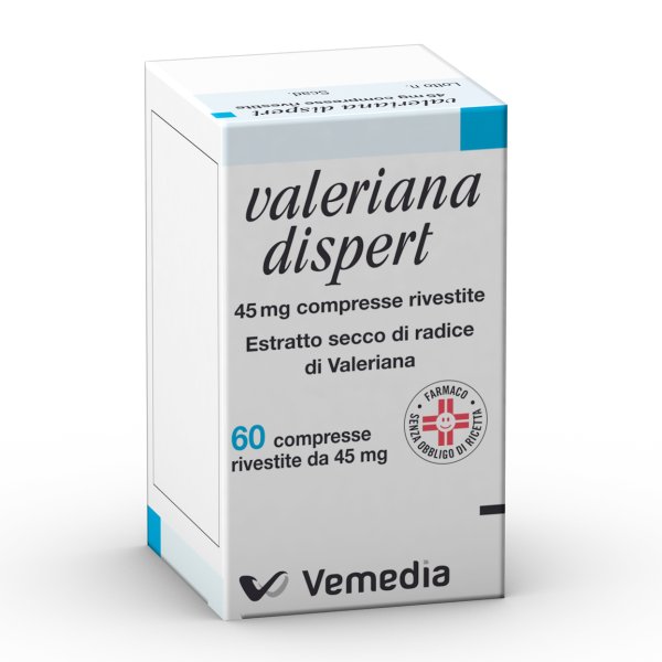 Valeriana Dispert 45mg - 60 Compresse Ri...