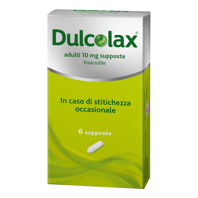 Dulcolax*ad 6supp 10mg