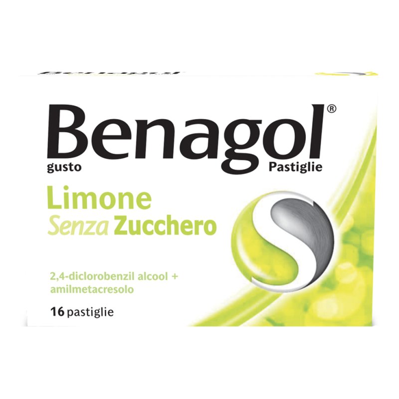 Benagol 16 Pastiglie Limone Senza Zucchero