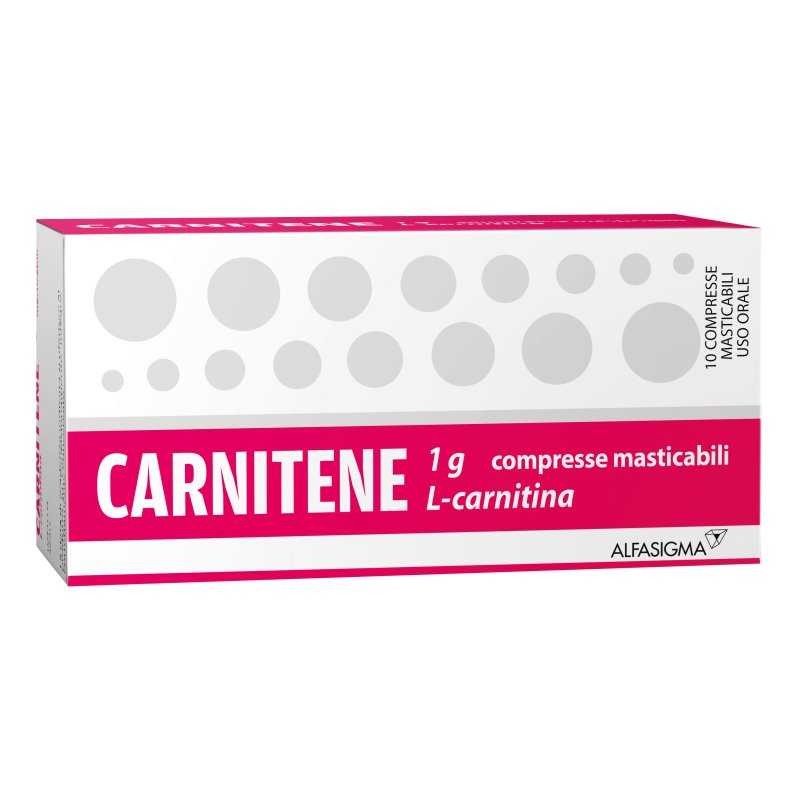 Carnitene*10Compresse Mast 1g