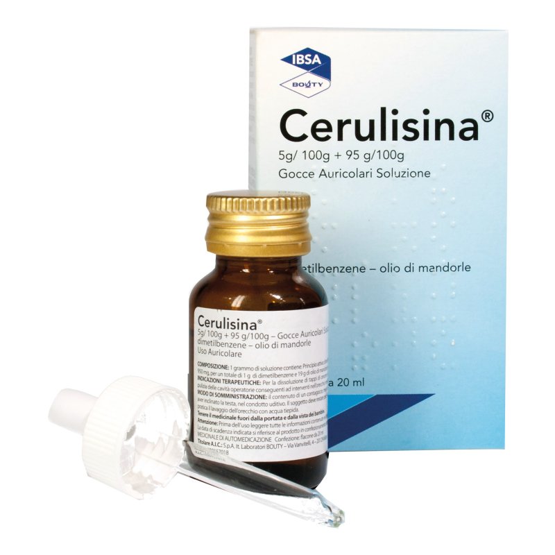 Cerulisina*Gocce Otologiche Soluzione 20ml 5%