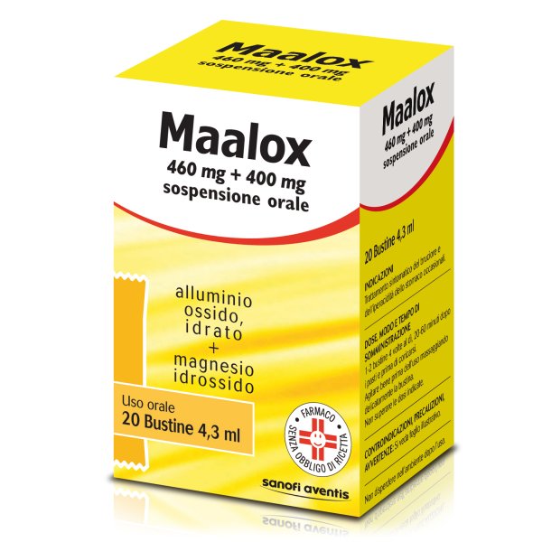 Maalox Sospensione Orale 20 bustine