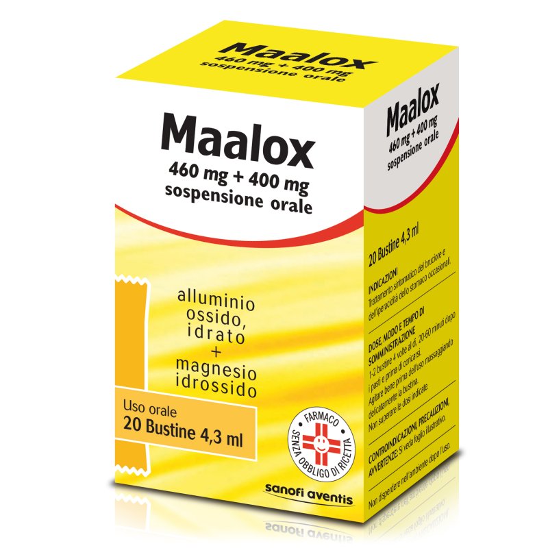 Maalox Sospensione Orale 20 bustine