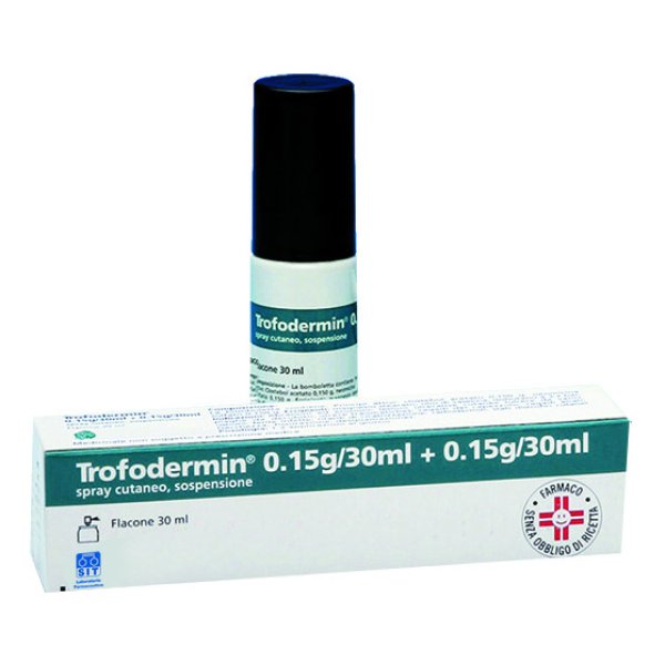 Trofodermin Spray Cutaneo 30ml 5%+5%