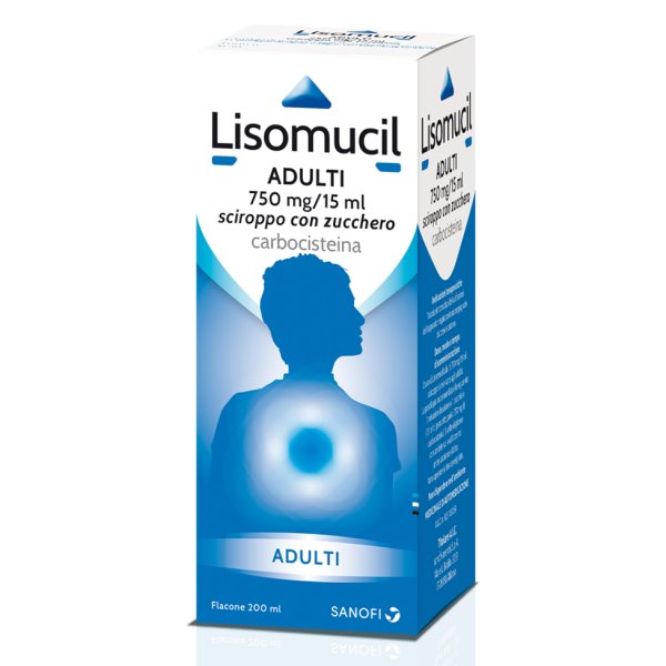 Lisomucil Adulti Sciroppo 200ml 5%