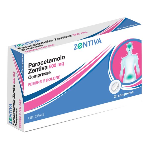 PARACETAMOLO  500mg 20Compresse ZTV