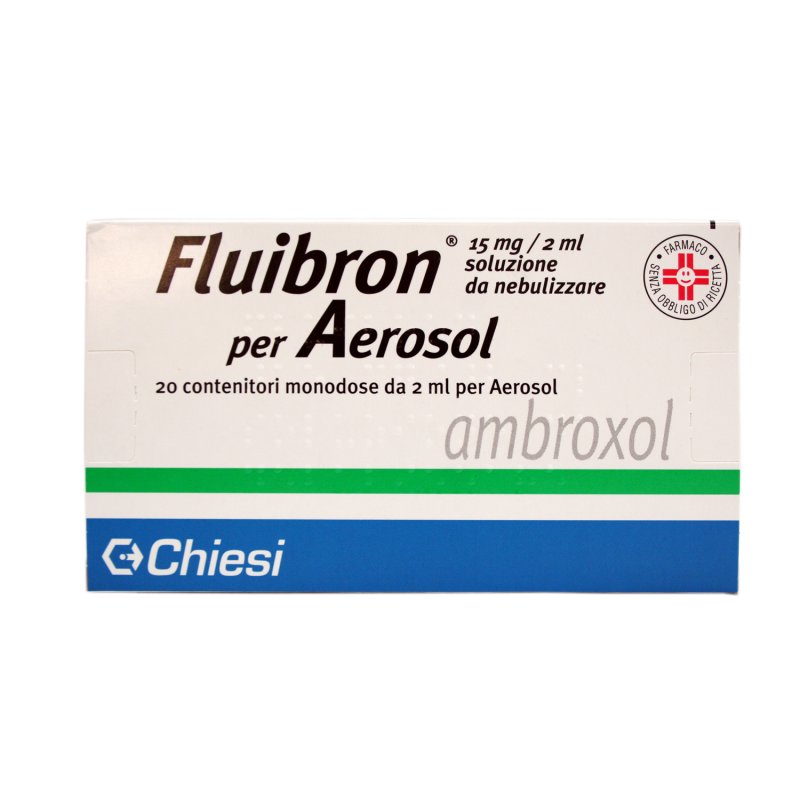 Fluibron Aerosol 20 Flaconcini 15mg 2ml