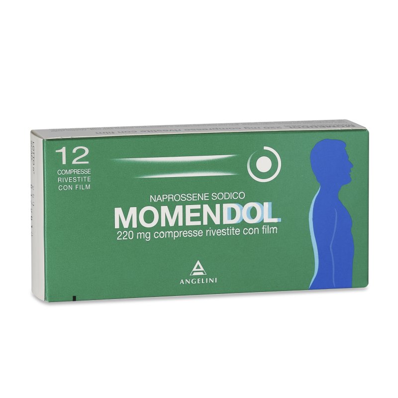 Momendol 12 Compresse Rivestite 220mg