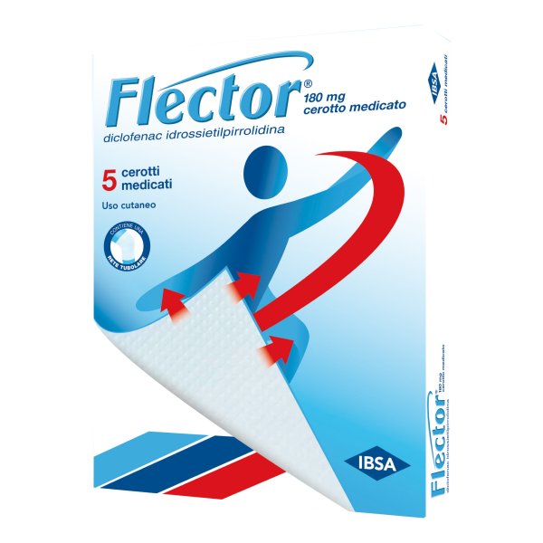 Flector 5 Cerotti Medicati 180mg