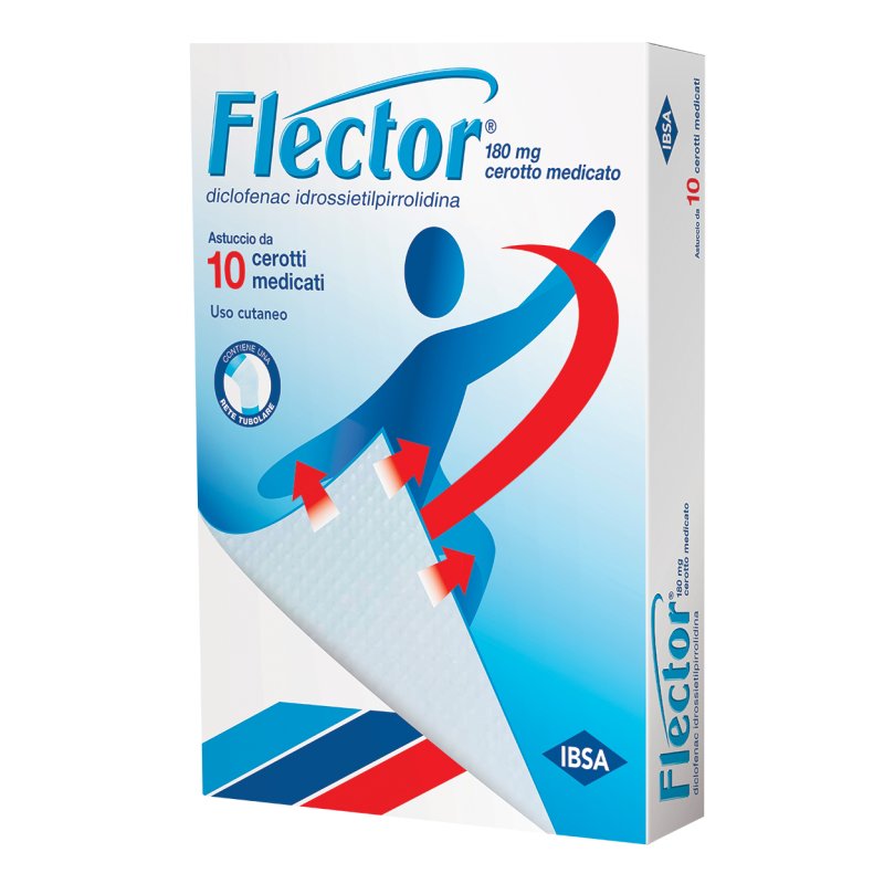 Flector 10 Cerotti Medicati 180mg