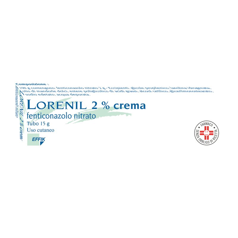 Lorenil*crema 15g 2%