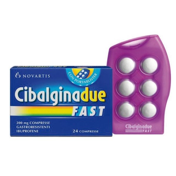 Cibalgina Due Fast 24 compresse 200mg