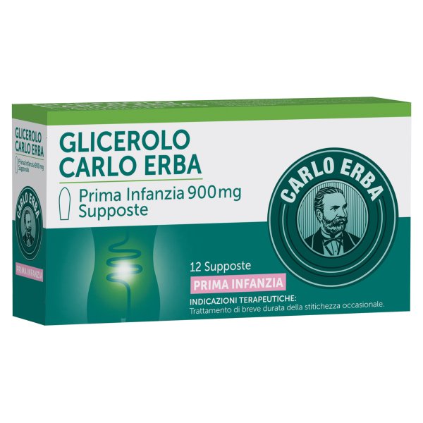 Glicerolo prima Infanzia 12 supposte 900...