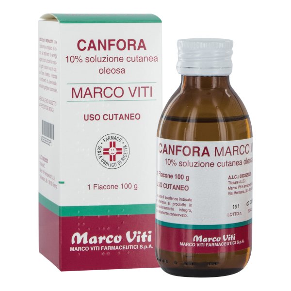 Canfora Mv*10% Sol Oleosa 100g