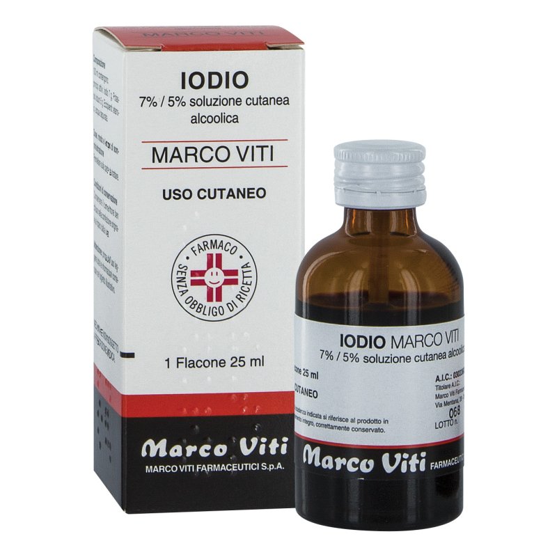 TINTURA Iodio 25ml VITI