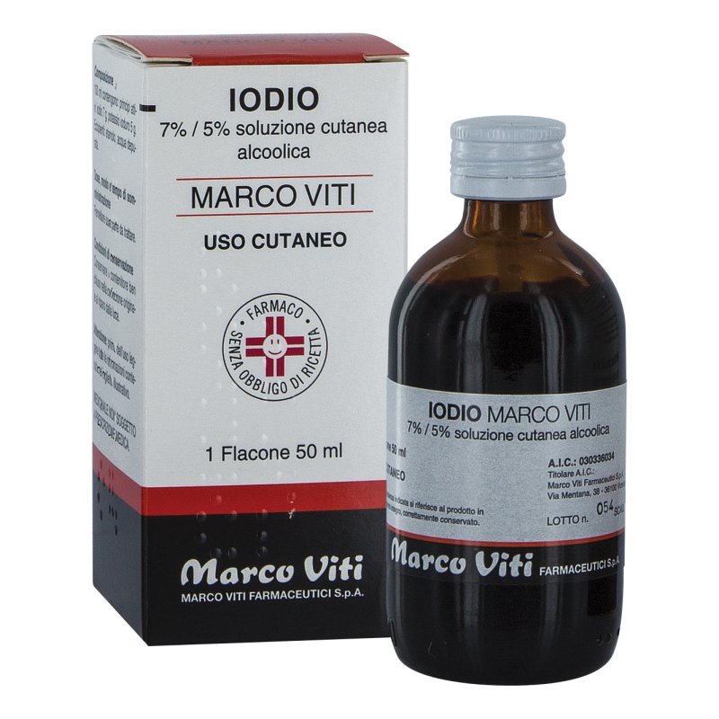 TINTURA Iodio 50ml VITI