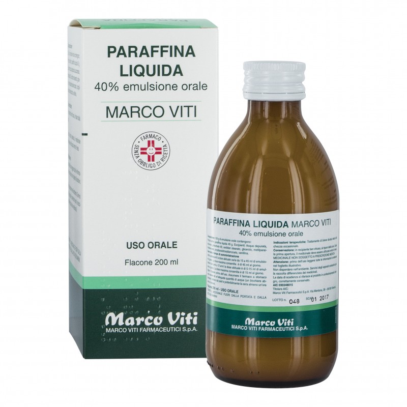 Paraffina Liq Mv*40% Fl 200g