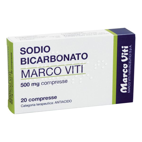 SODIO Bic.20 Compresse 500mg VITI