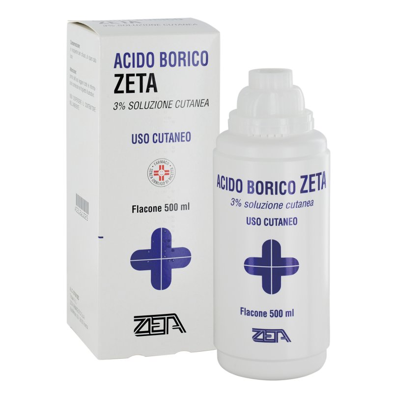 ACIDO Borico 3% 500ml ZETA