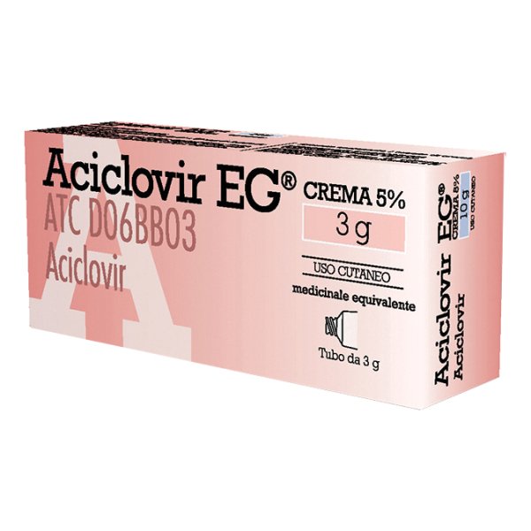 Aciclovir Eg*cr 3g 5%