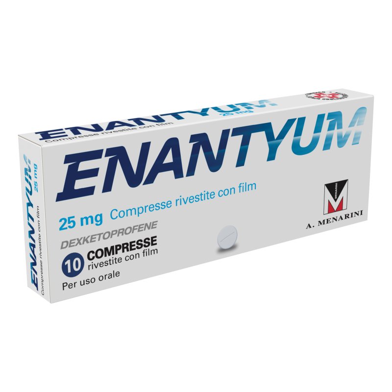 Enantyum - Contro mal di testa, dolori mestruali e articolari - 10 compresse