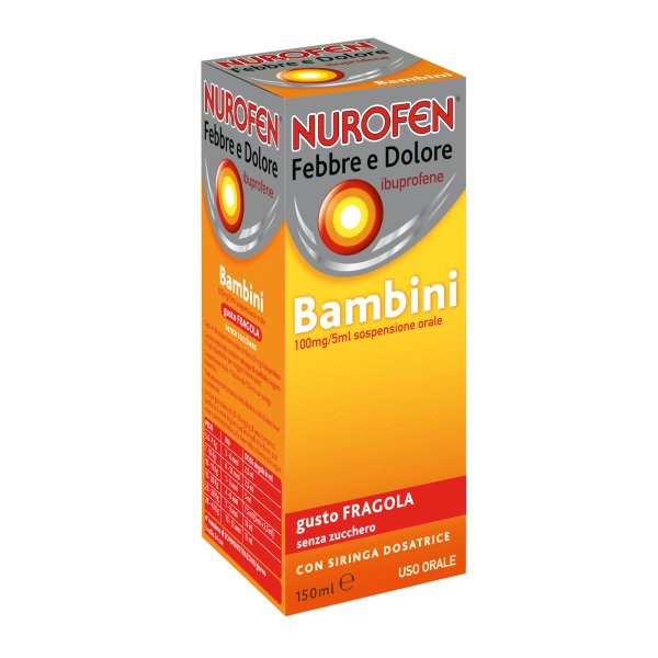 Nurofen Febbre Dolore Sciroppo 100mg/5ml...