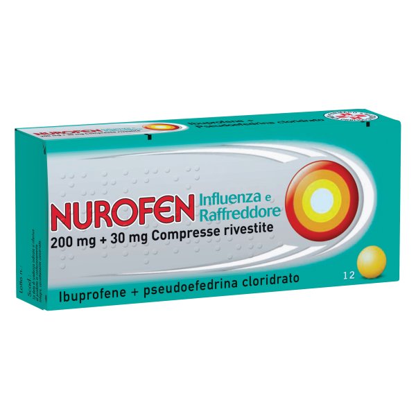 Nurofen Influenza e Raffreddore 200mg+30...