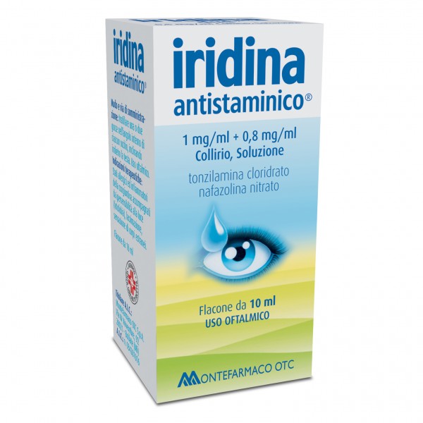 Iridina Antistaminico collirio 10mg/ml+8...