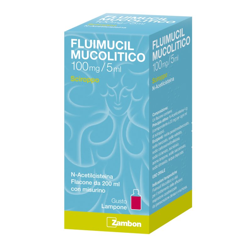 Fluimucil Mucolitico Sciroppo 100mg/5ml