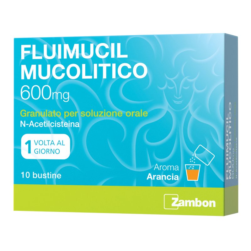 FLUIMUCIL 600mg Muc.10Bust.