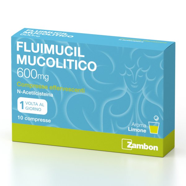 FLUIMUCIL 600mg 10 Compresse Eff.