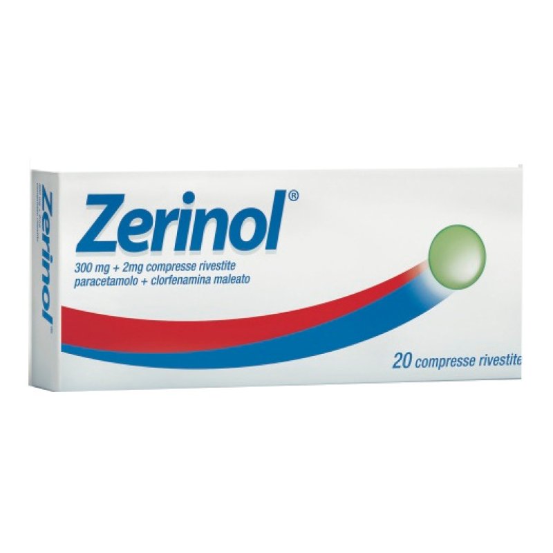 Zerinol 20 compresse Rivestite 300mg+2mg