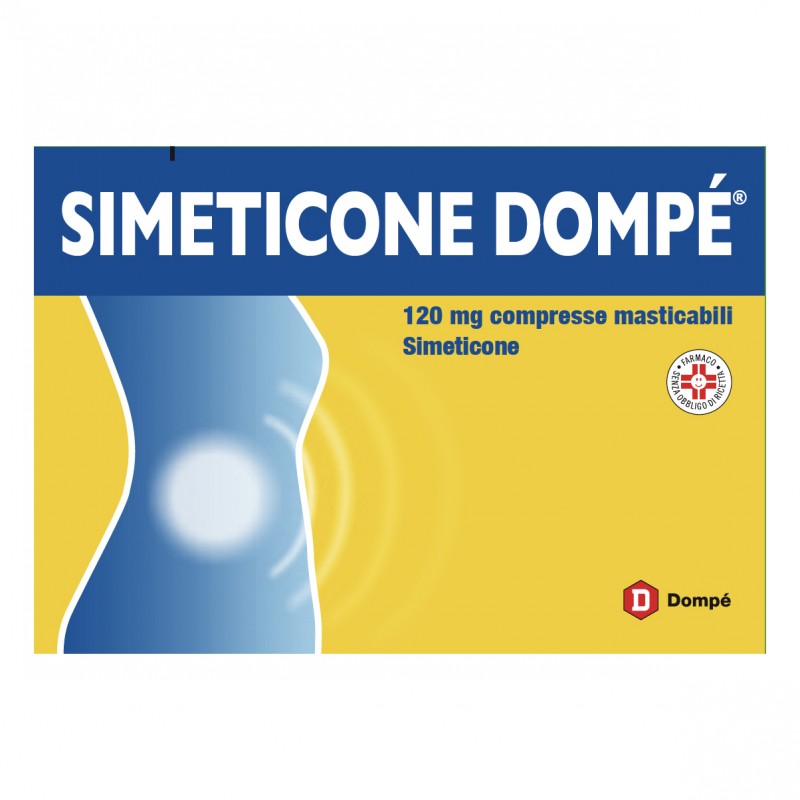 SIMETICONE 120 mg 24 Compresse Bracco